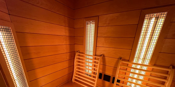 Priamo v apartmáne na vás po aktívnom dni čaká infra sauna, ktorá vás fantasticky uvoľní.


