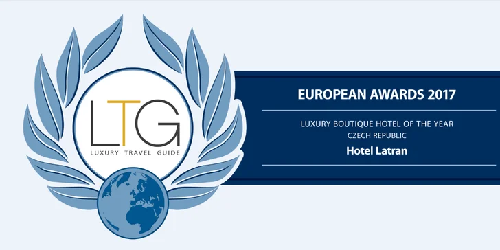 Hotel Latrán získal ocenění Luxury Boutique Hotel of the Year za rok 2017. A vy se na vlastní oči přesvědčíte o tom, že právem.