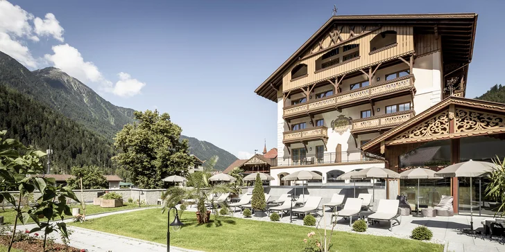 Hotel sídli v srdci Ötztalských Álp.