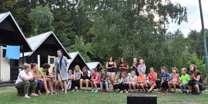 Letní dětský sportovní tábor zaměřený na orientační běh