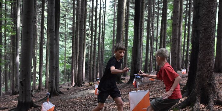 Letní dětský sportovní tábor zaměřený na orientační běh