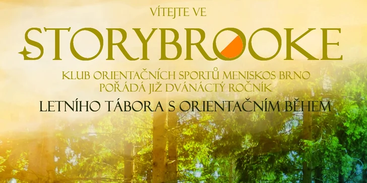 Letní dětský sportovní tábor zaměřený na orientační běh