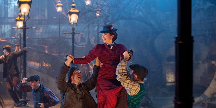 Dva lístky do Lucerny na rodinnou filmovou pohádku Mary Poppins se vrací
