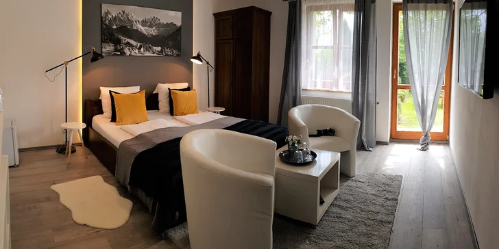 Relaxační pobyt pro dva v Moravském krasu: privátní wellness a polopenze