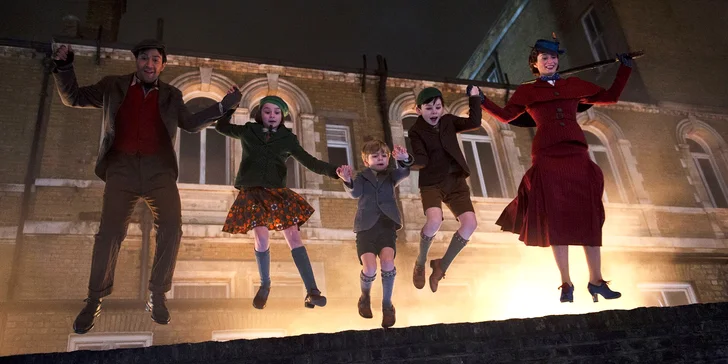 Dva lístky do Lucerny na rodinnou filmovou pohádku Mary Poppins se vrací