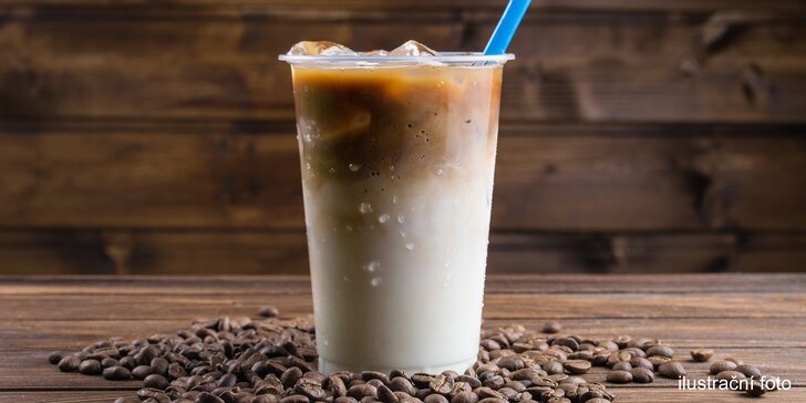 Ochlaďte se v horkých dnech: ledová káva pro dva i s možností zmrzliny