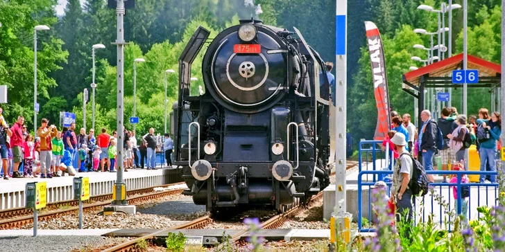 Vzhůru do století páry: vstup na parostrojní festival i jízdenka z Berouna