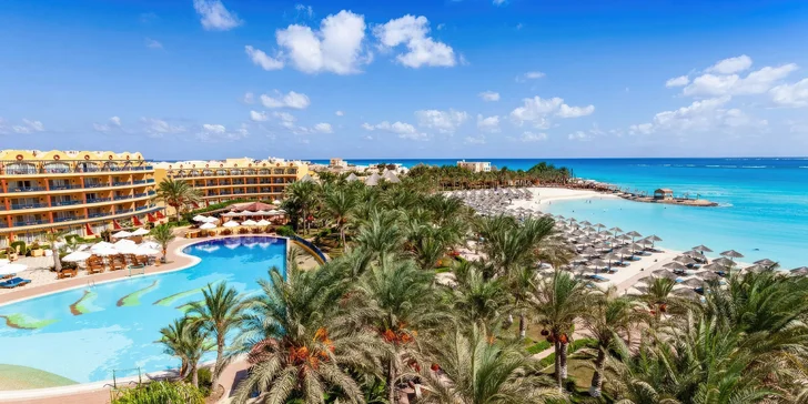 Letecky do Egypta: Hotel Carols Beau Rivage Čedok MAX***** s all inclusive a českými animátory