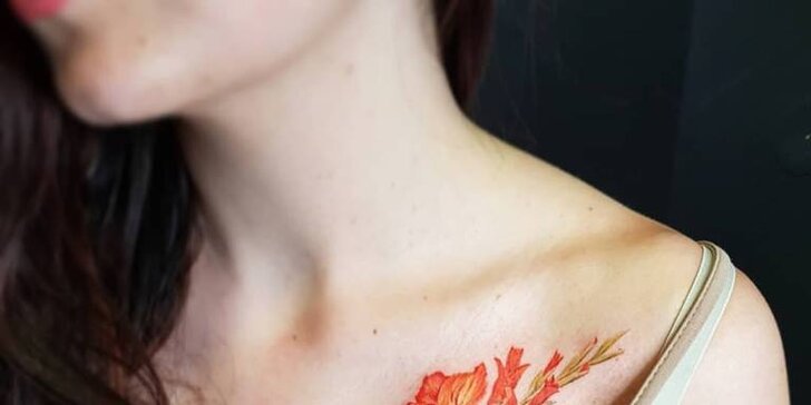 Nové tetování od tatéra Quang Anh z DA Ink u náměstí Jiřího z Poděbrad