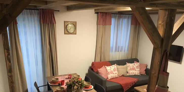 Jaro nebo léto v Krkonoších: krásné nové apartmány pro 2 až 4 osoby