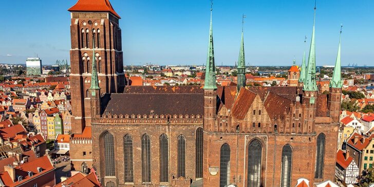 Pobyt v Gdaňsku pro pár i rodinu: snídaně, neomezený wellness i karta turisty