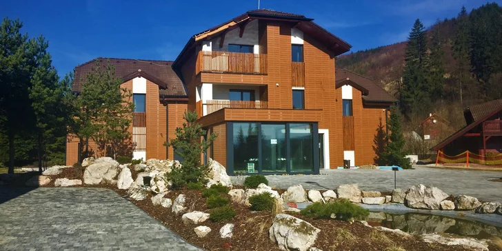 Dovolená pro 2 či rodinu ve Valčianské dolině se skvělým vyžitím pro děti