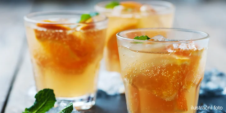 Dva drinky z Tatranského čaje podle výběru: s kokosem, broskví i s kávou