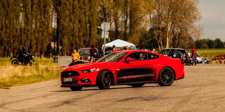 Zkroťte 850 koní: jízda ve Fordu Mustang GT Roush či pronájem na 24 hodin