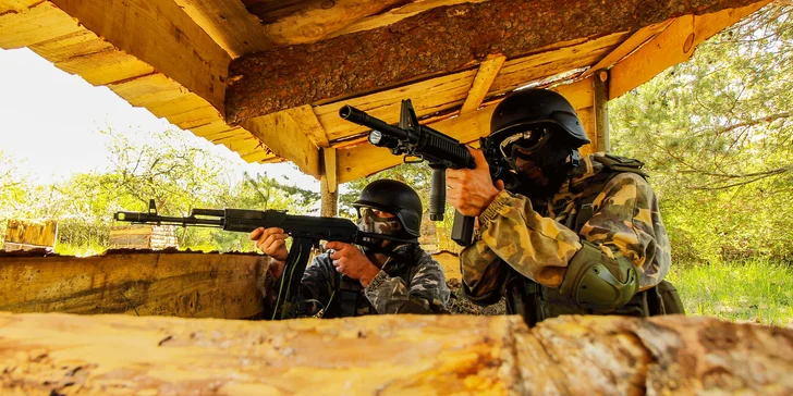 3 hodiny airsoftu v bývalé raketové základně pro 1 nebo 10 hráčů