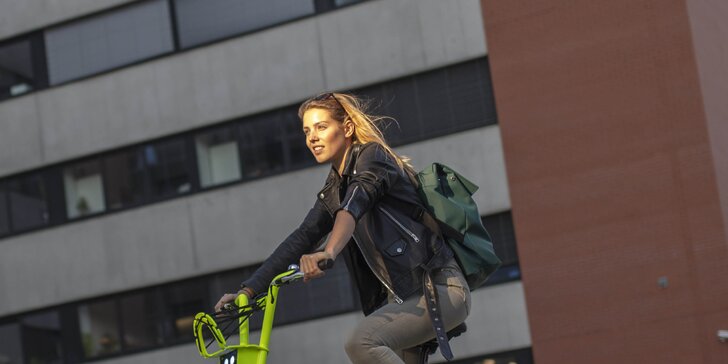 Bezstanicový bikesharing: 50 nebo 70 kreditů na půjčení elektrokola Freebike