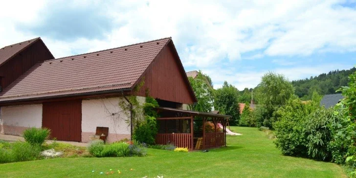 Objevujte krásy Šumavy: vybavené apartmány pro 4, gril, bohaté vyžití