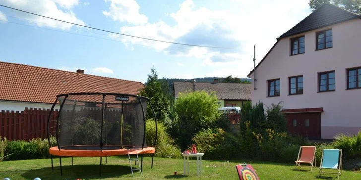Objevujte krásy Šumavy: vybavené apartmány pro 4, gril, bohaté vyžití