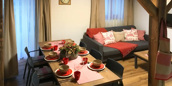 Jaro nebo léto v Krkonoších: krásné nové apartmány pro 2 až 4 osoby