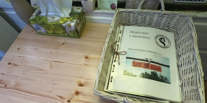 Pobyt v karavanu mezi zvířátky s možností vyjížďky na koních