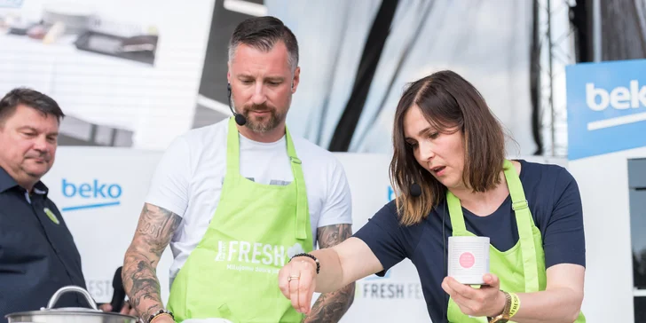 Den plný jídla: celodenní vstupenka na Beko Fresh Festival v Plzni pro 2 osoby