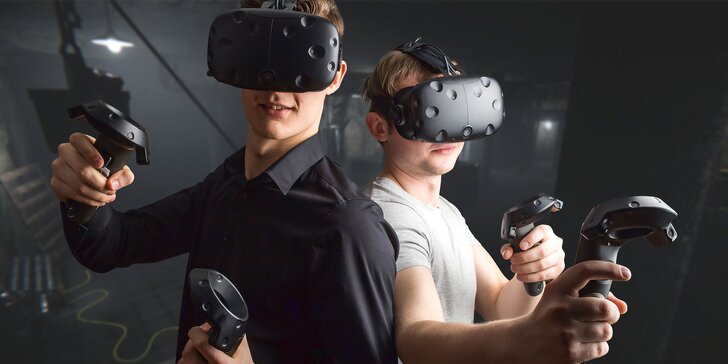 Napínavá úniková hra ve virtuální realitě pro 2 osoby
