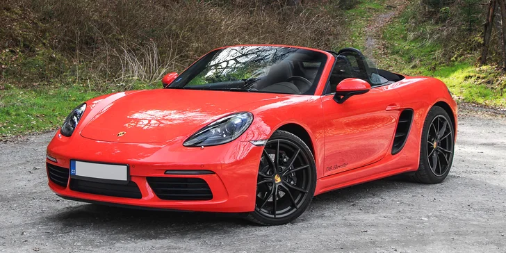 20–60 min. řízení nového kabrioletu Porsche 718 s výkonem 380 koní