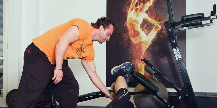 Osobní trenér ve fitness centru: 1 až 5 lekcí aktivního vedení tréninku