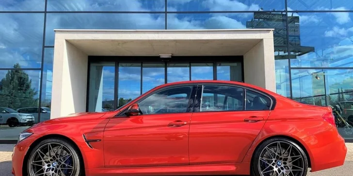 Sprinty na 1/4 míle v BMW M3 Competion 2018 pro 1 osobu