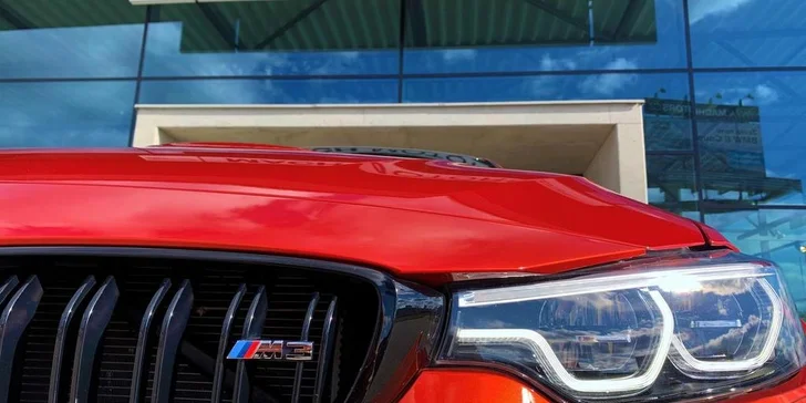 Sprinty na 1/4 míle v BMW M3 Competion 2018 pro 1 osobu