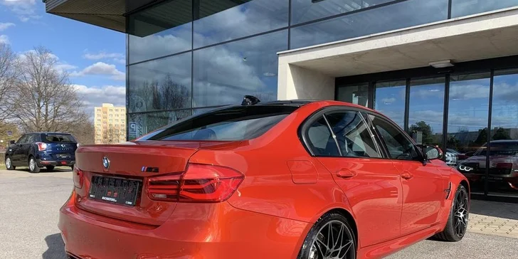 Sprinty na 1/4 míle v BMW M3 Competion 2018 pro 1 osobu
