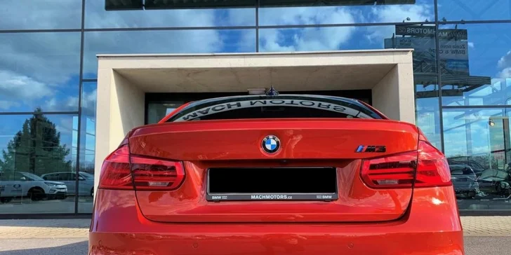 Sprinty na 1/4 míle v BMW M3 Competion 2018 pro 1 osobu