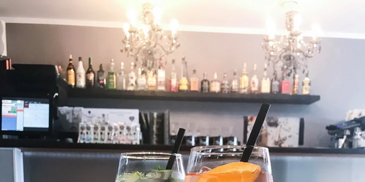 Ledový čaj dle výběru nebo osvěžující francouzský Pampelle Spritz