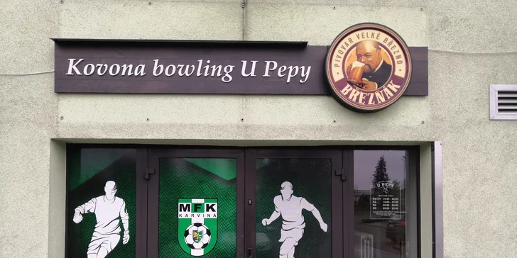 Zábava a jídlo: 1-2 hod. bowlingu až pro 8 hráčů a 2 či 4 pizzy podle výběru k tomu