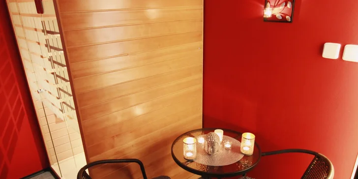 Privátní relax: sauna a vířivka pro dva i romantický balíček s občerstvením