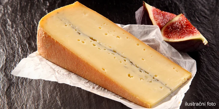 Zastavte se v pasáži Lucerna pro francouzský sýr Morbier s žilkou z popela