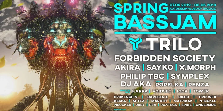 Open air festival: Klasická či VIP vstupenka na Spring Bass Jam Volume 3