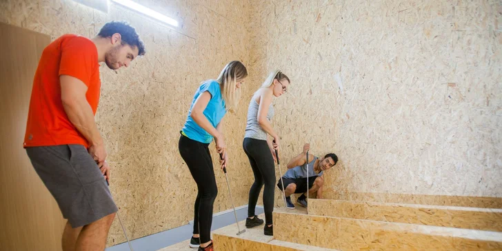 Vstup na 1 hod. do zábavního parku ve stylu pevnosti Boyard pro 1 osobu