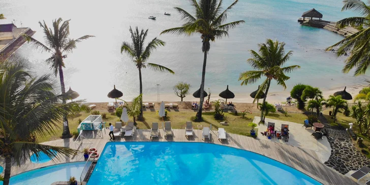 3* resort na Mauriciu: 6–12 nocí, plná penze, sladkovodní bazén a 2 vířivky
