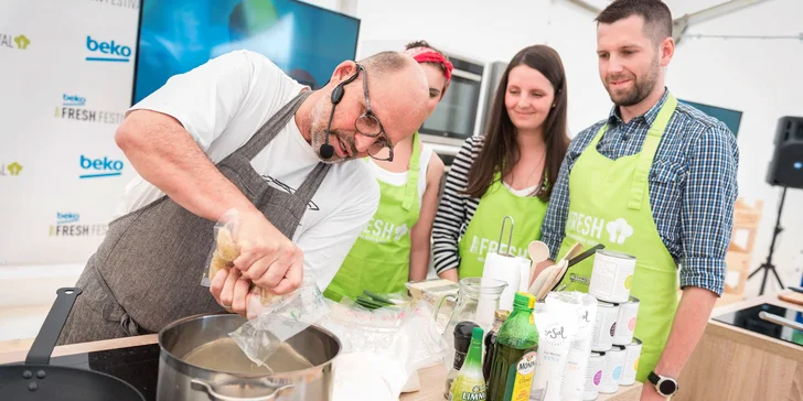 Den plný jídla: celodenní vstupenka na Beko Fresh Festival v Plzni pro 2 osoby