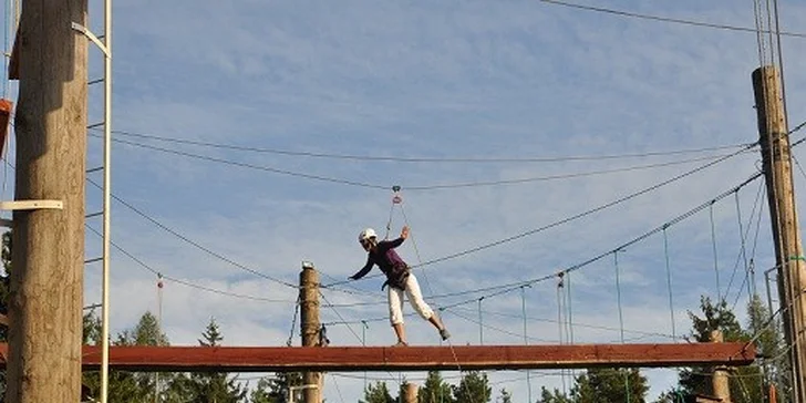Adrenalin park přímo v objektu