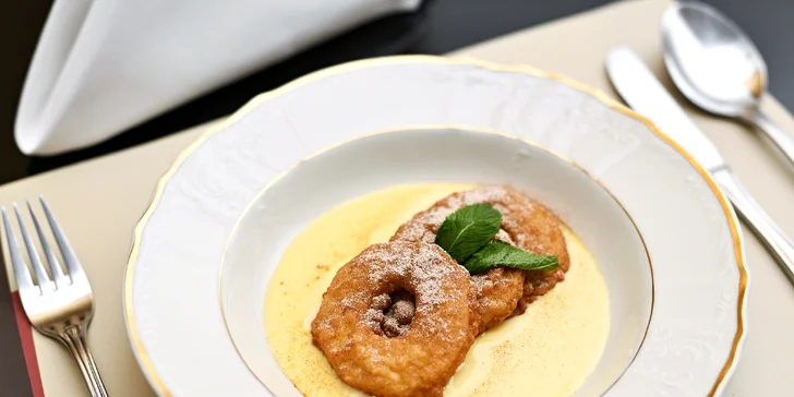 Degustační menu v restauraci Franz Josef: šunka, jehněčí kotletky i candát