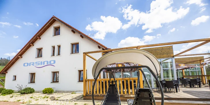 Wellness pobyt v resortu přímo u Lipna: polopenze, sauna a bazén i další bonusy