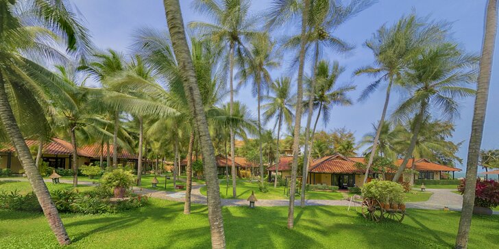 Skutečná exotika v 4* resortu ve Vietnamu: 6–12 nocí, polopenze, bazén
