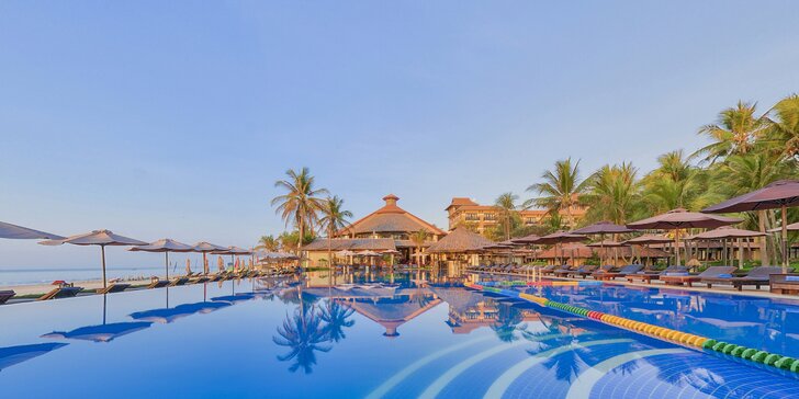 Skutečná exotika v 4* resortu ve Vietnamu: 6–12 nocí, polopenze, bazén