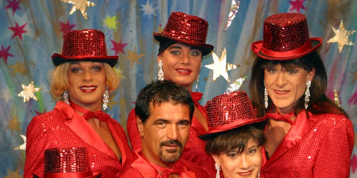 Vstupenka na travesti show skupiny Screamers: představení Smím prosit?