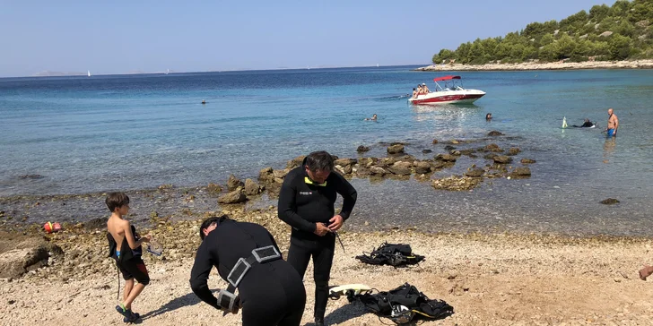 Aktivní dovolená v Chorvatsku: týden potápění s ubytováním i kurzem