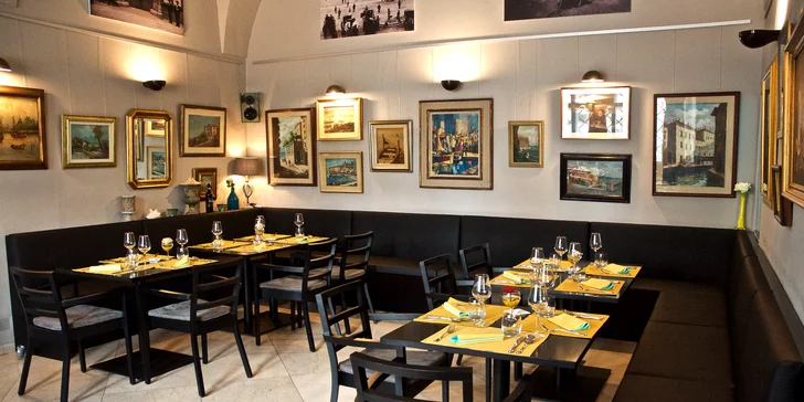 Vychutnejte si lahodné menu v příjemné restauraci i s lahví Rýnského Ryzlinku
