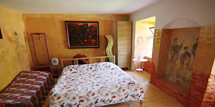 Ubytování v originálním mlýnském apartmánu pro milovníky kumštu