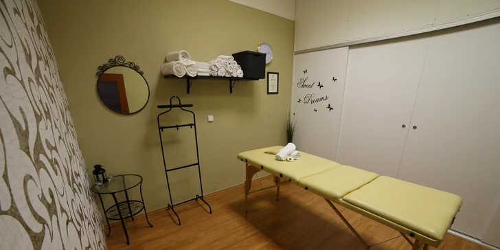 Dokonalý relax: výběr ze 3 druhů masáží v délce 60 minut